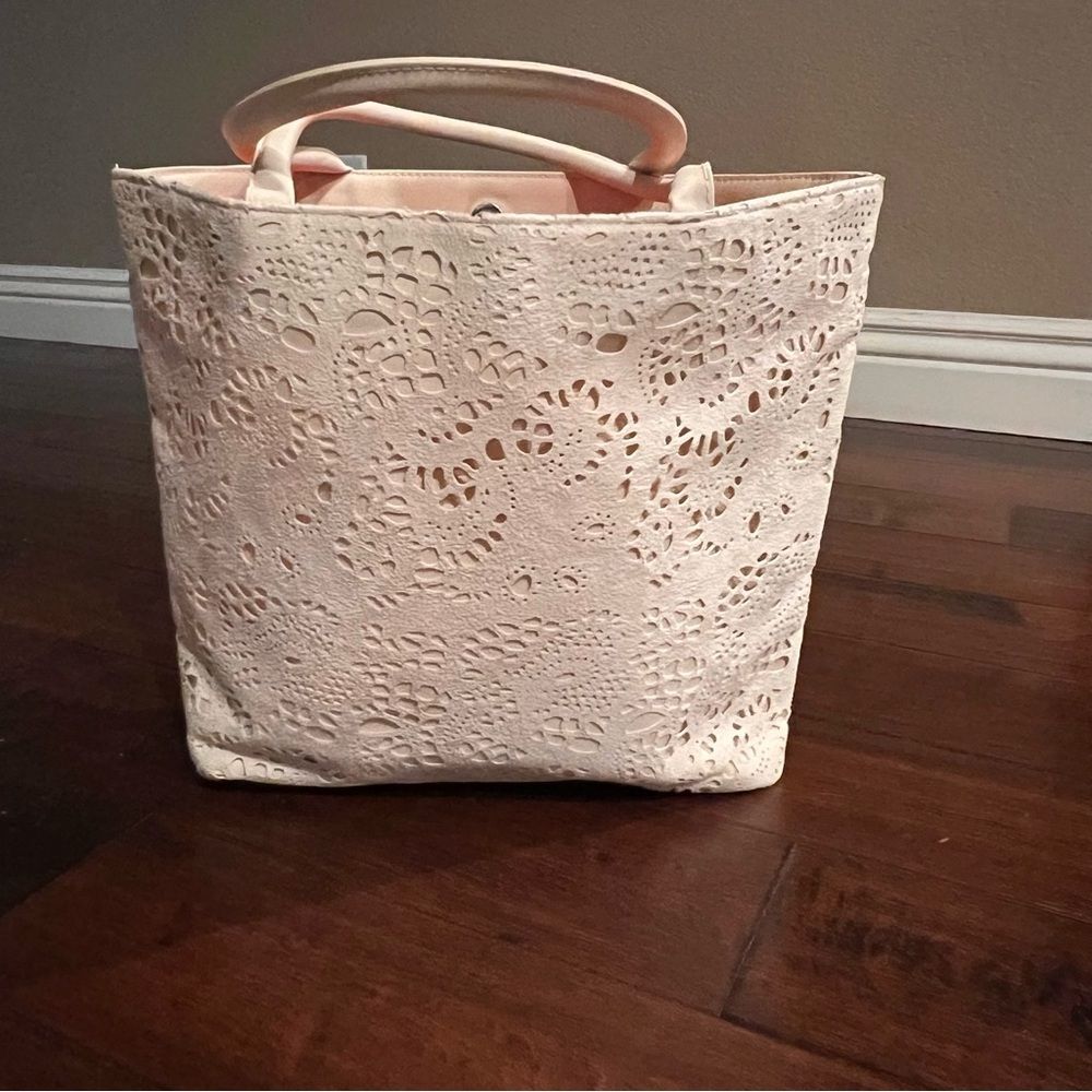 Nordstrom Cream Shoulder Bag